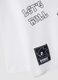 White pure cotton Sonic print oversized fit T-shirt_3