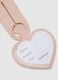 Pink PVC luggage tag_1