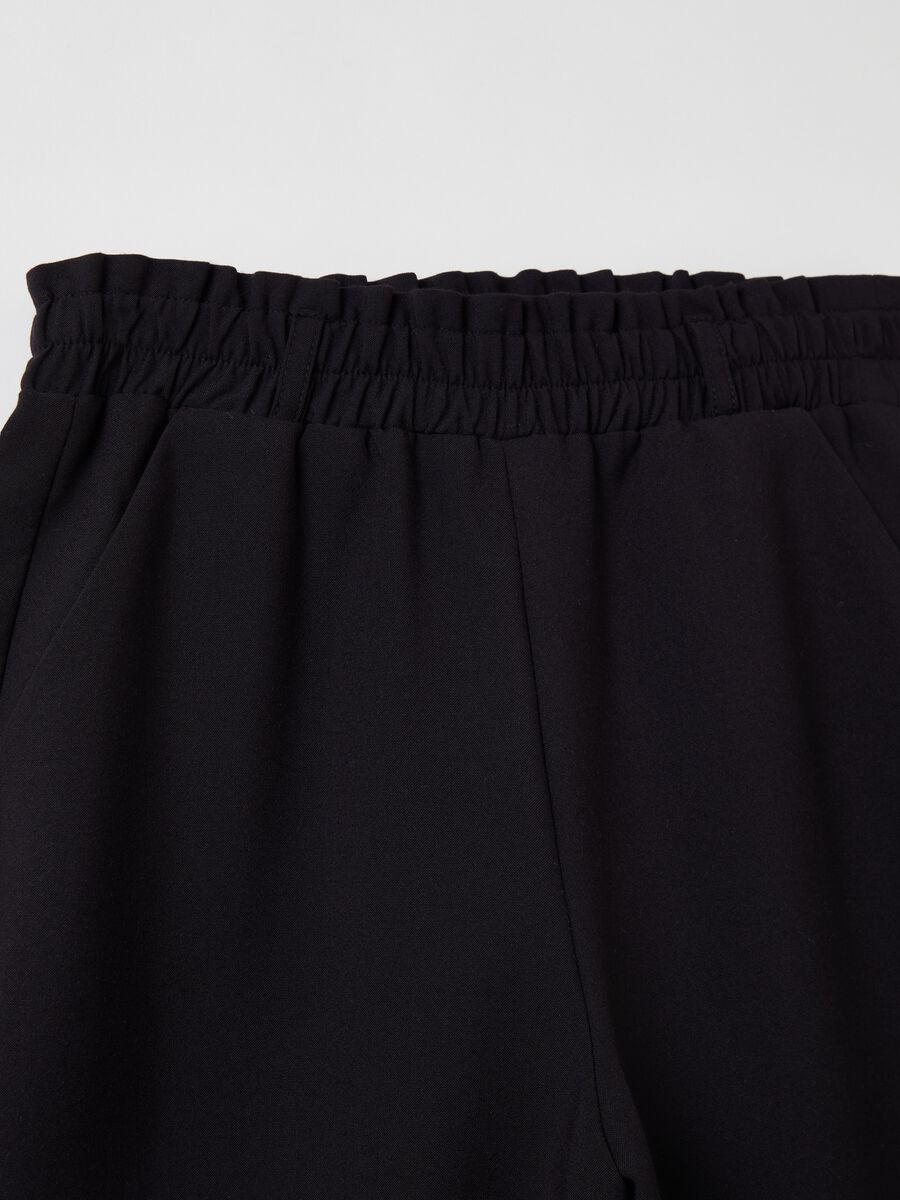 Pantaloni wide leg cropped_2