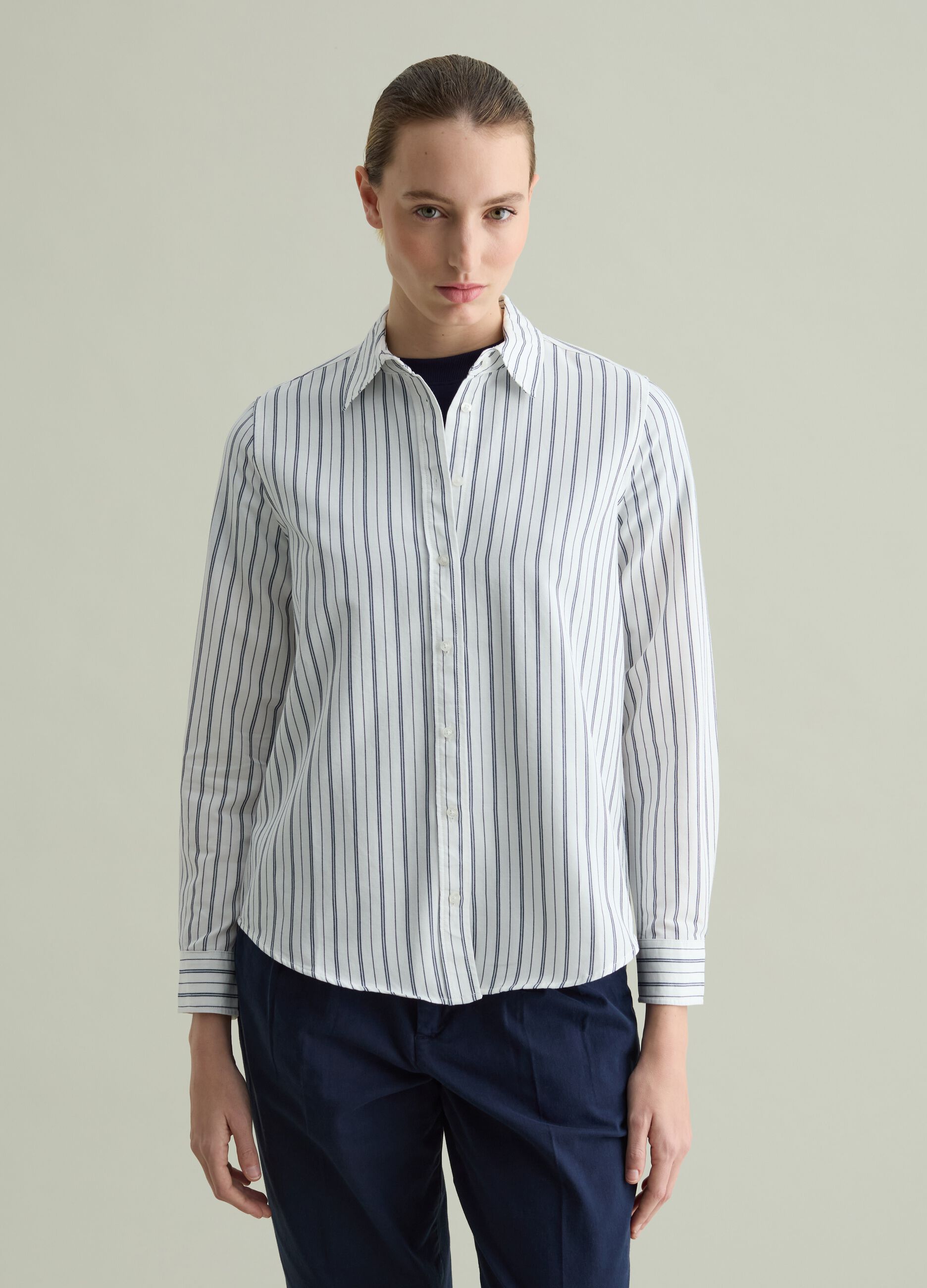 Camicia in cotone oxford
