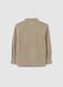 Boy's Beige Corduroy Shirt_4