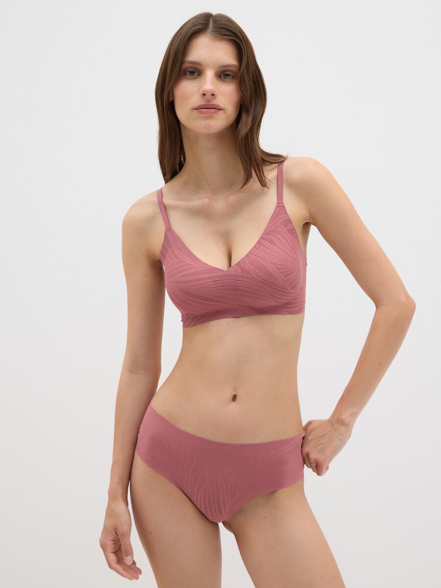 Culotte laser cut con fantasia rosa_1