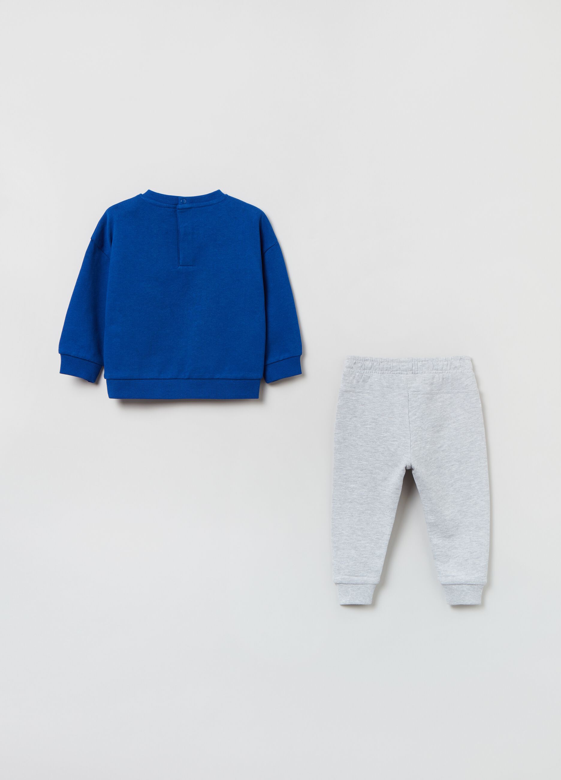 Jogging set in French Terry stampa robot_1