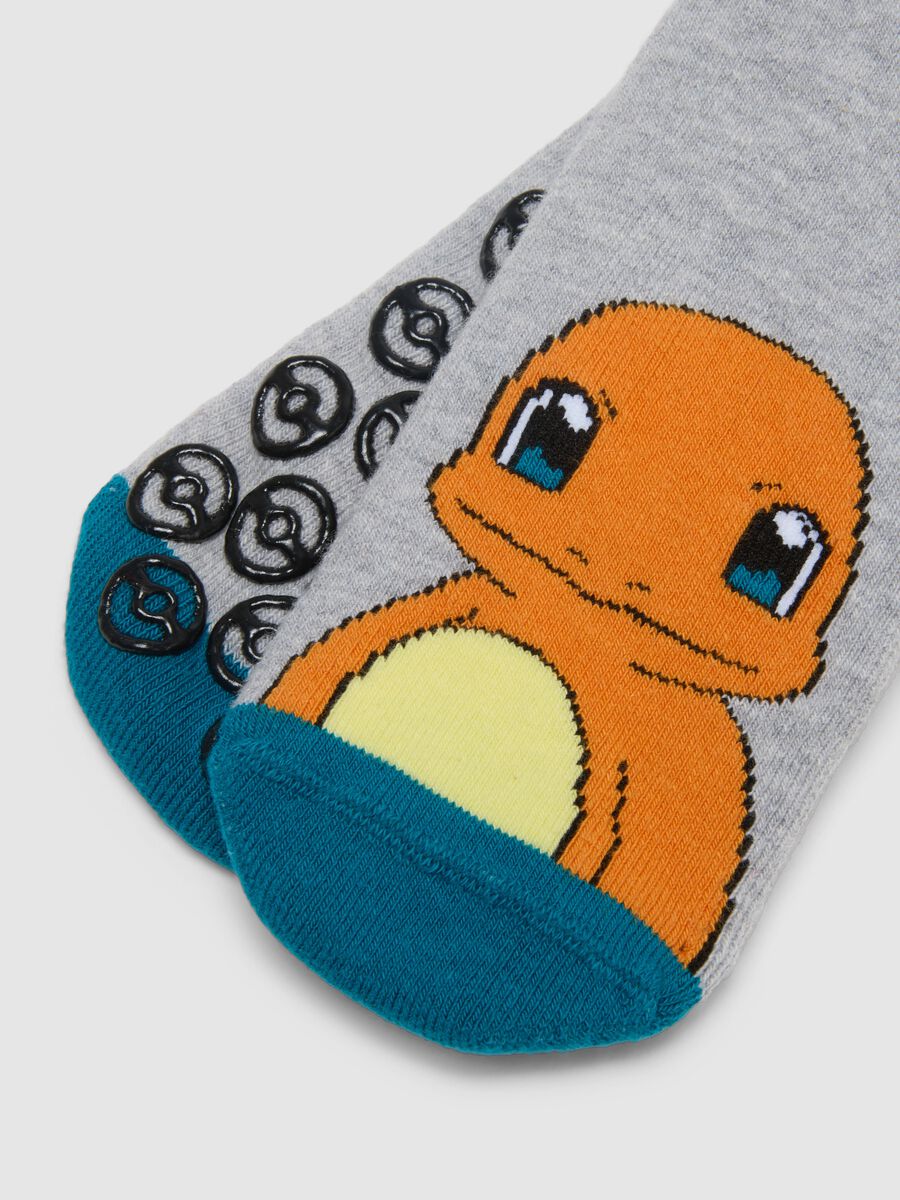 Multicoloured elasticated cotton socks twin pack for children with Pok&eacute;mon_2