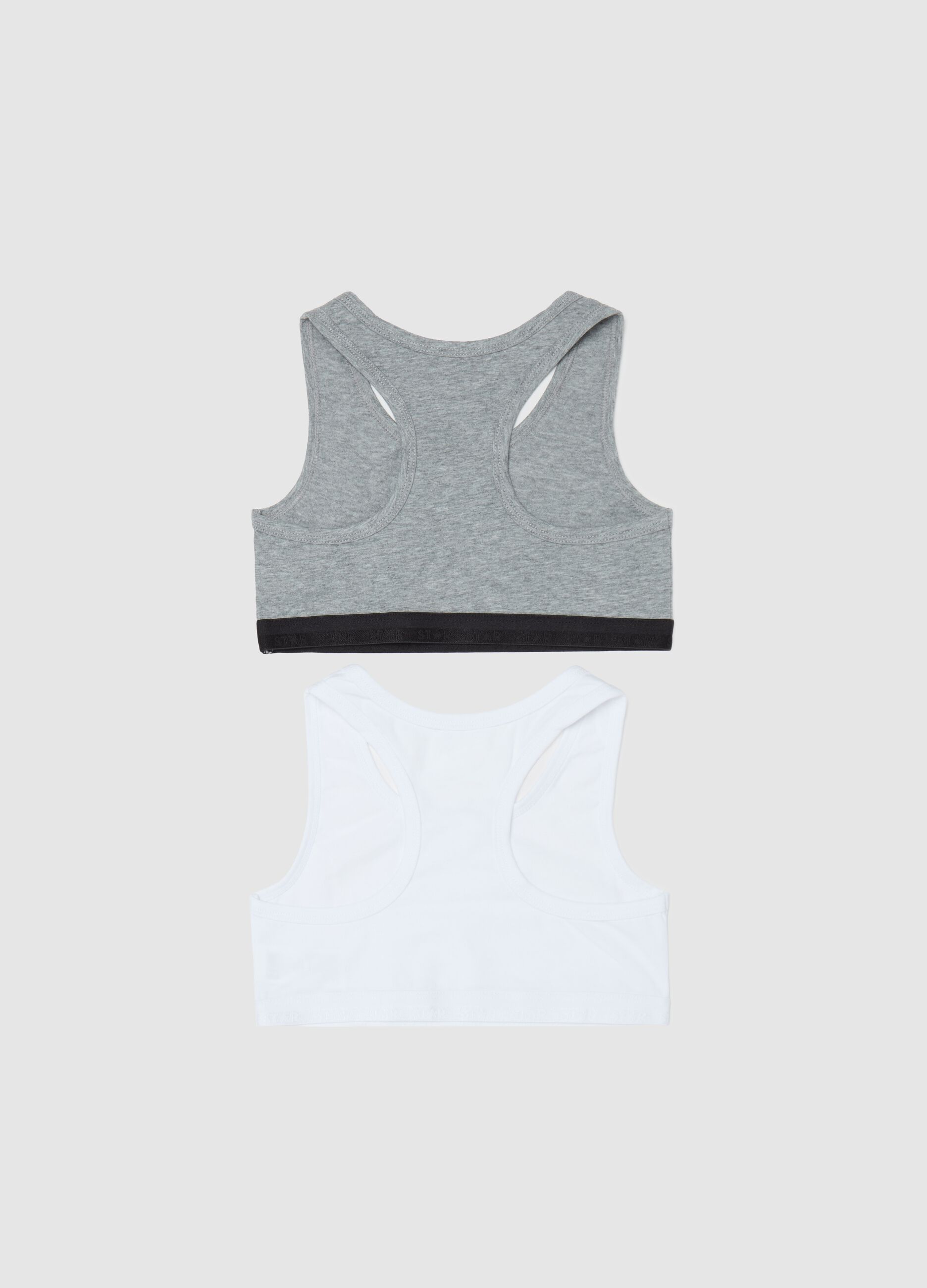 Two-pack organic cotton under tops