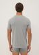 Grey crew-neck T-shirt in pure Supima cotton, regular fit_3