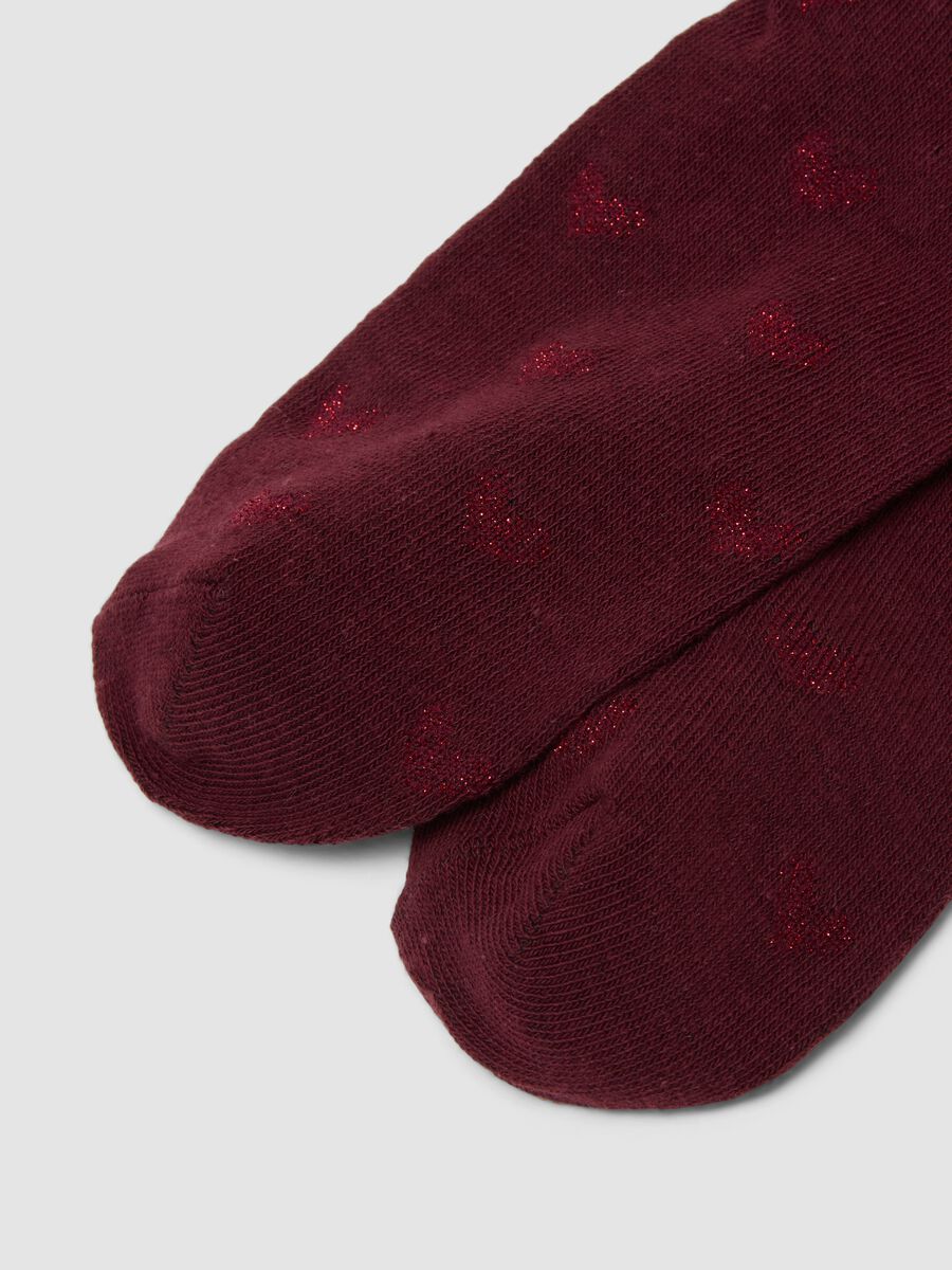 2-pack multicolour socks in stretch organic cotton_1