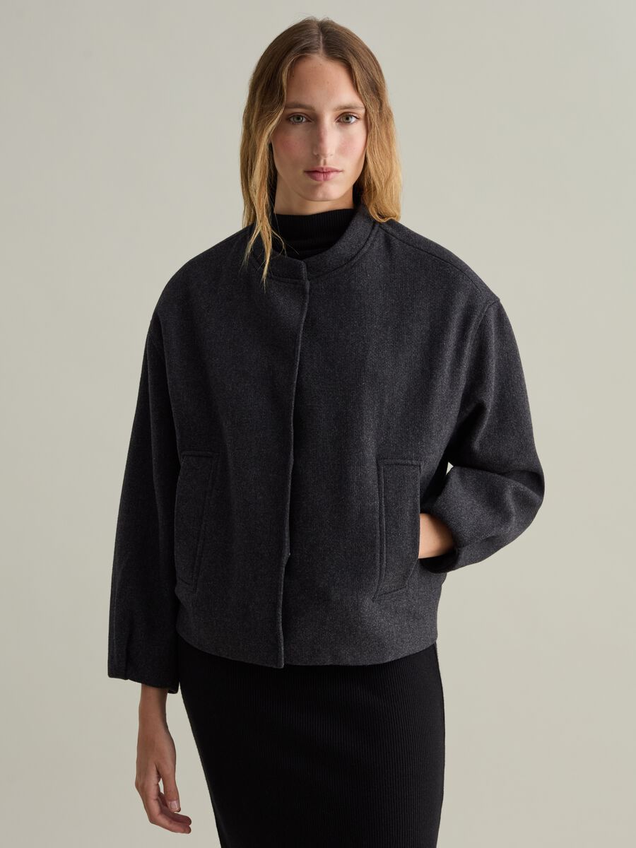 Bomber in panno Contemporary_0