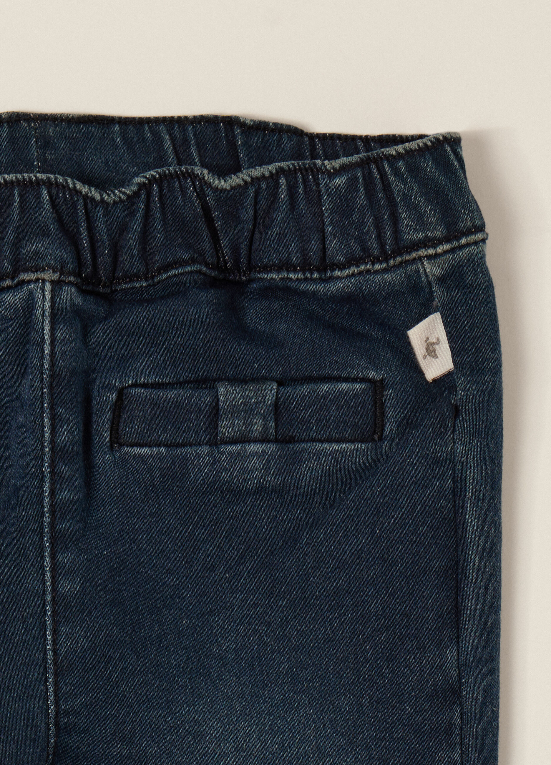 Pantaloni in denim elastizzati per bambina