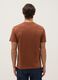 Regular fit brown pure cotton t-shirt_2