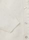 Girls' white pure cotton regular fit cardigan_2