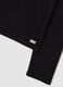 Black long-sleeve shirt in stretchy Lyocell_5