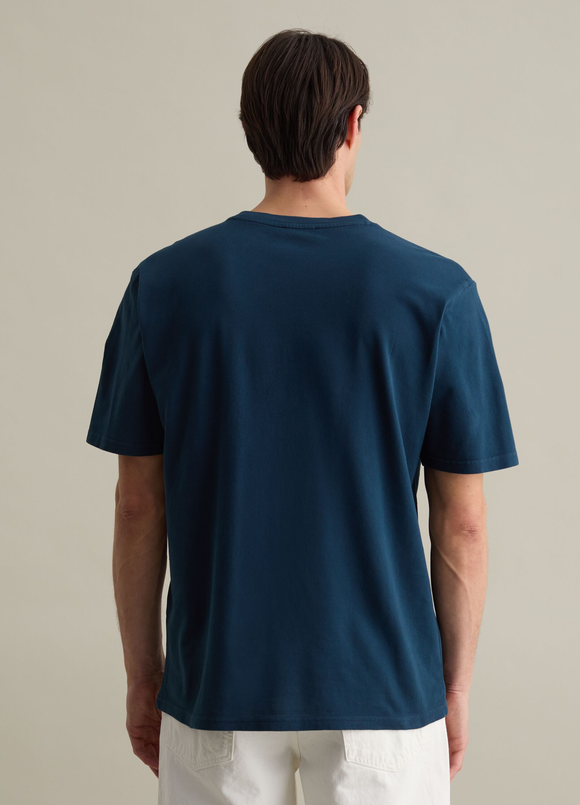 T-shirt in cotone tinta unita