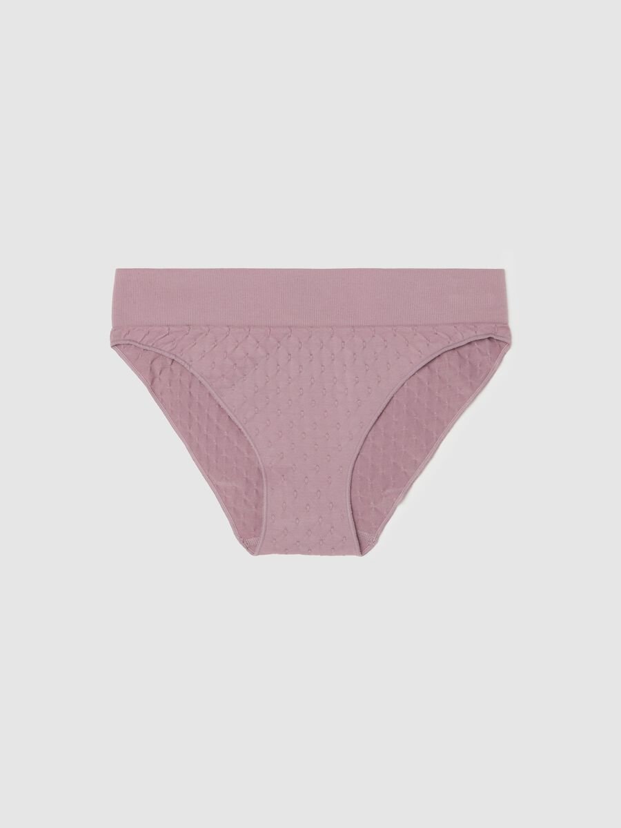 Microfibre briefs with dobby weave_0
