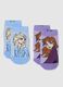 Girl's multicolour cotton blend socks bipack set_0