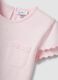 Pink pure-cotton short-sleeve T-shirt with chest pocket_2