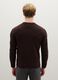 Brown regular fit tricot jumper_3