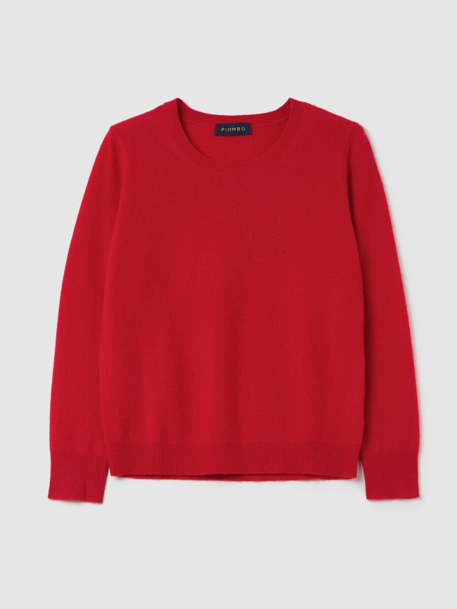 Cashmere pullover with round neck_4
