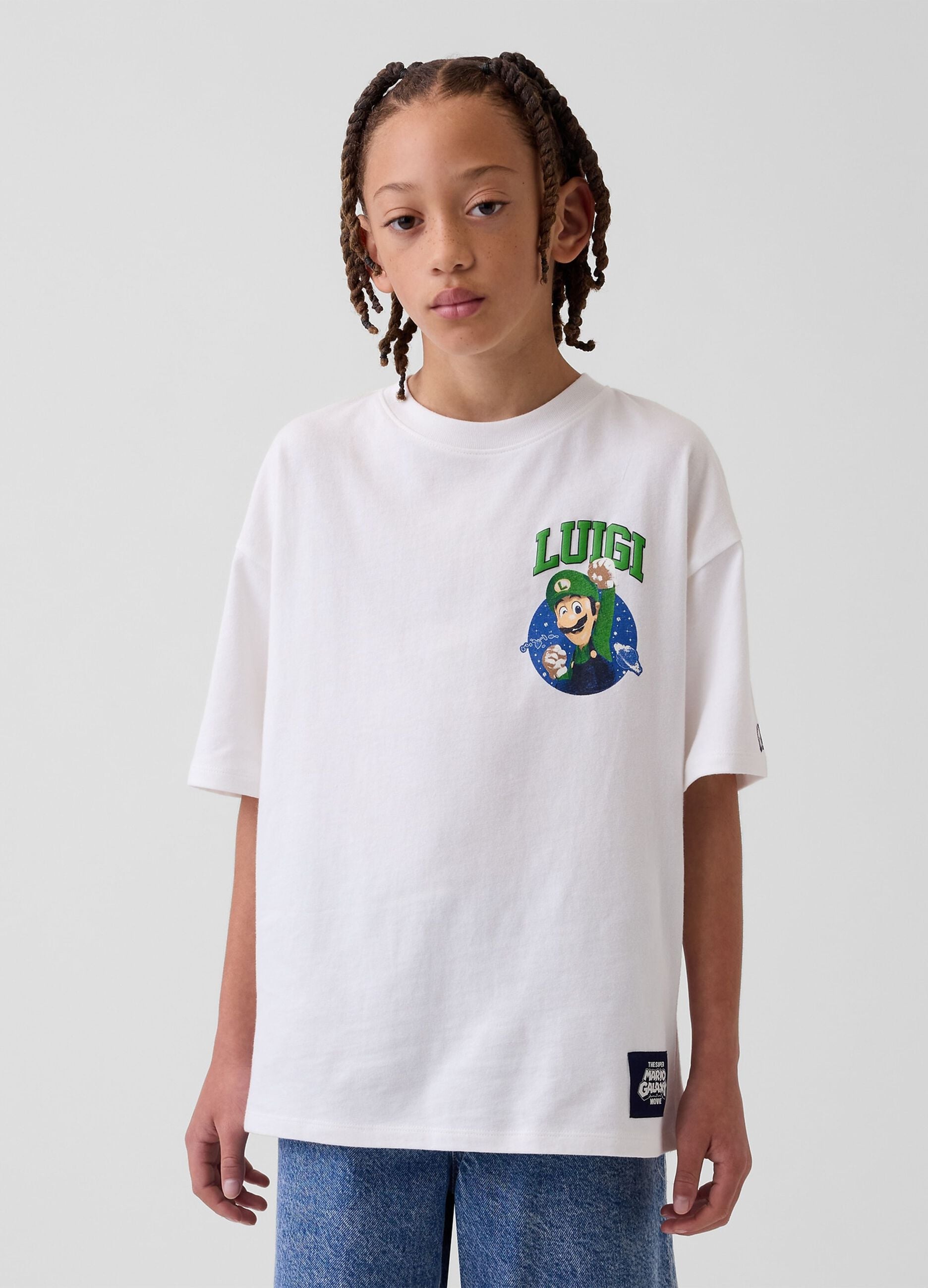 Super Mario Nintendo pure cotton short-sleeve T-shirt