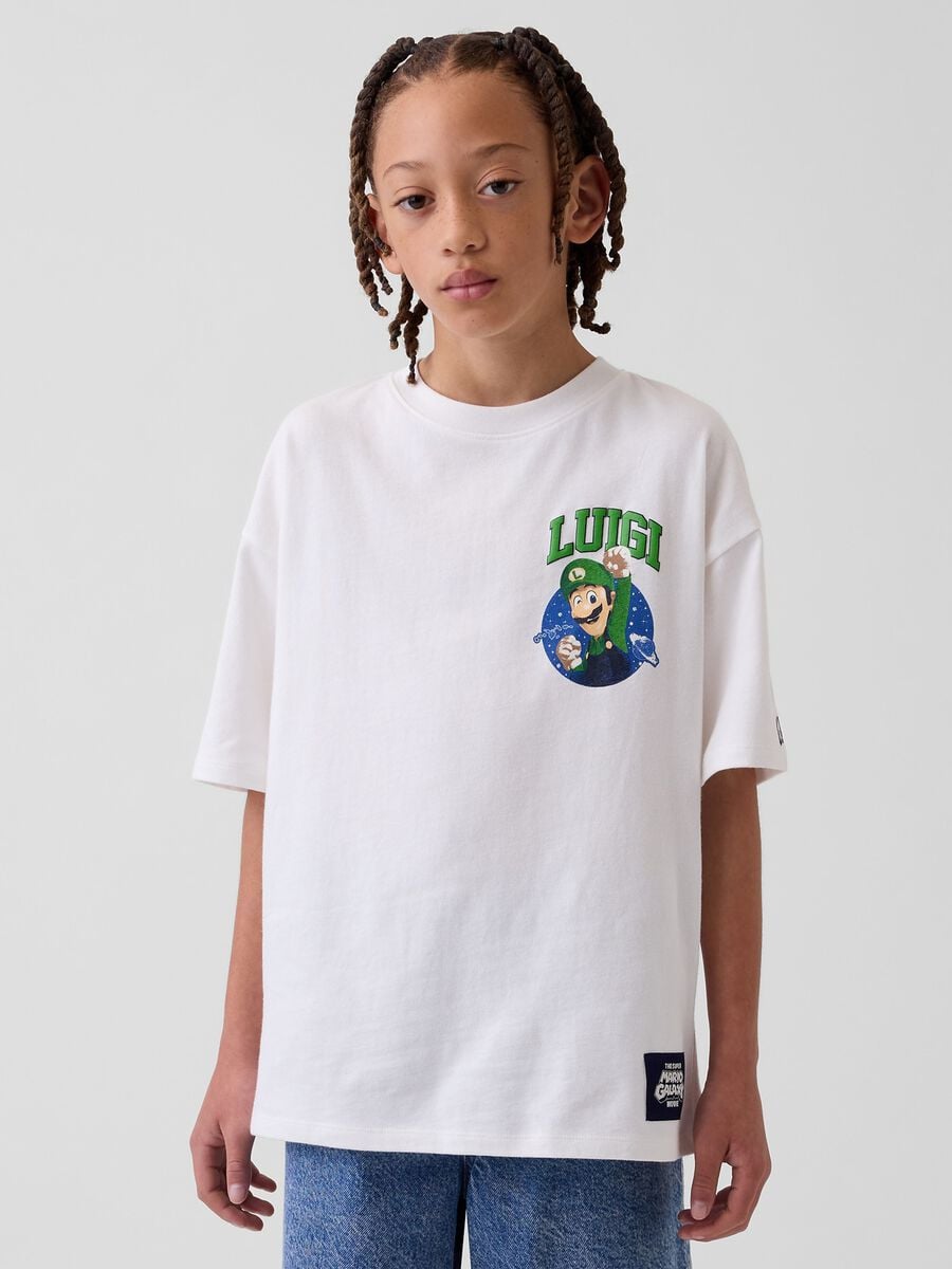 Super Mario Nintendo pure cotton short-sleeve T-shirt_1