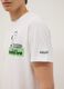 T-shirt in puro cotone bianco regular fit con stampa Snoopy_3