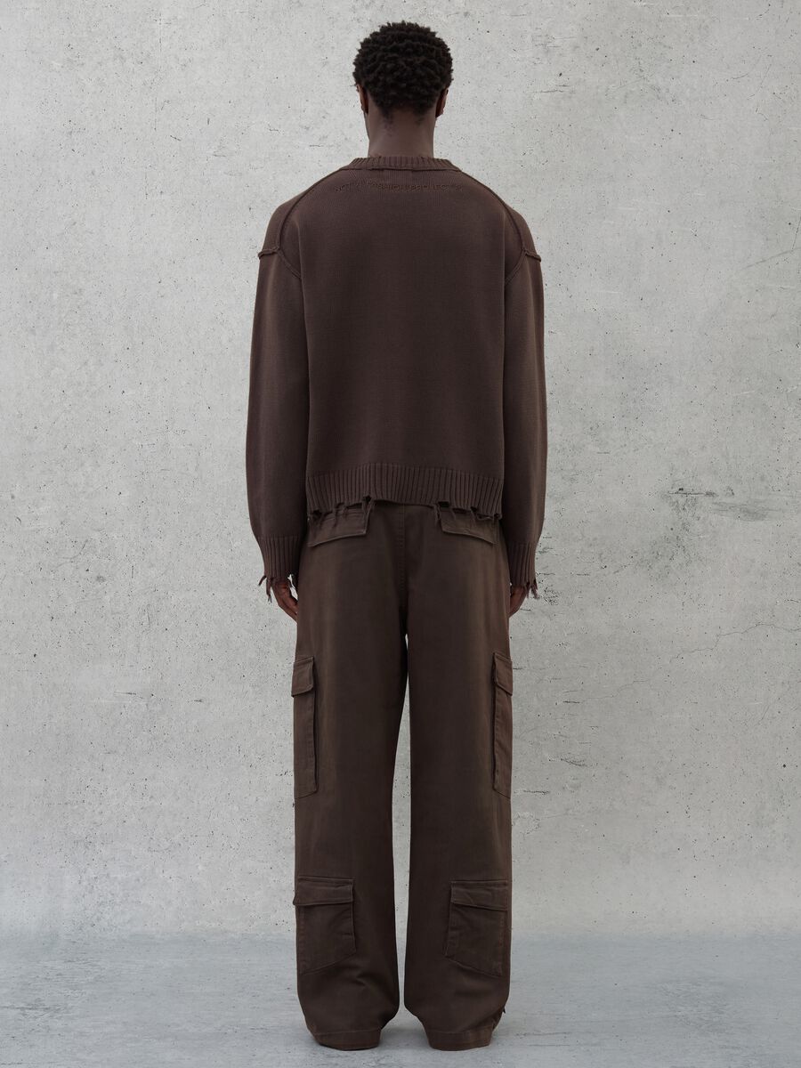 Cargo Pants Chocolate Brown_5