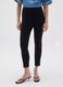 Women's Black Regular Fit Dress Trousers_1