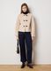 Beige regular fit coat_1