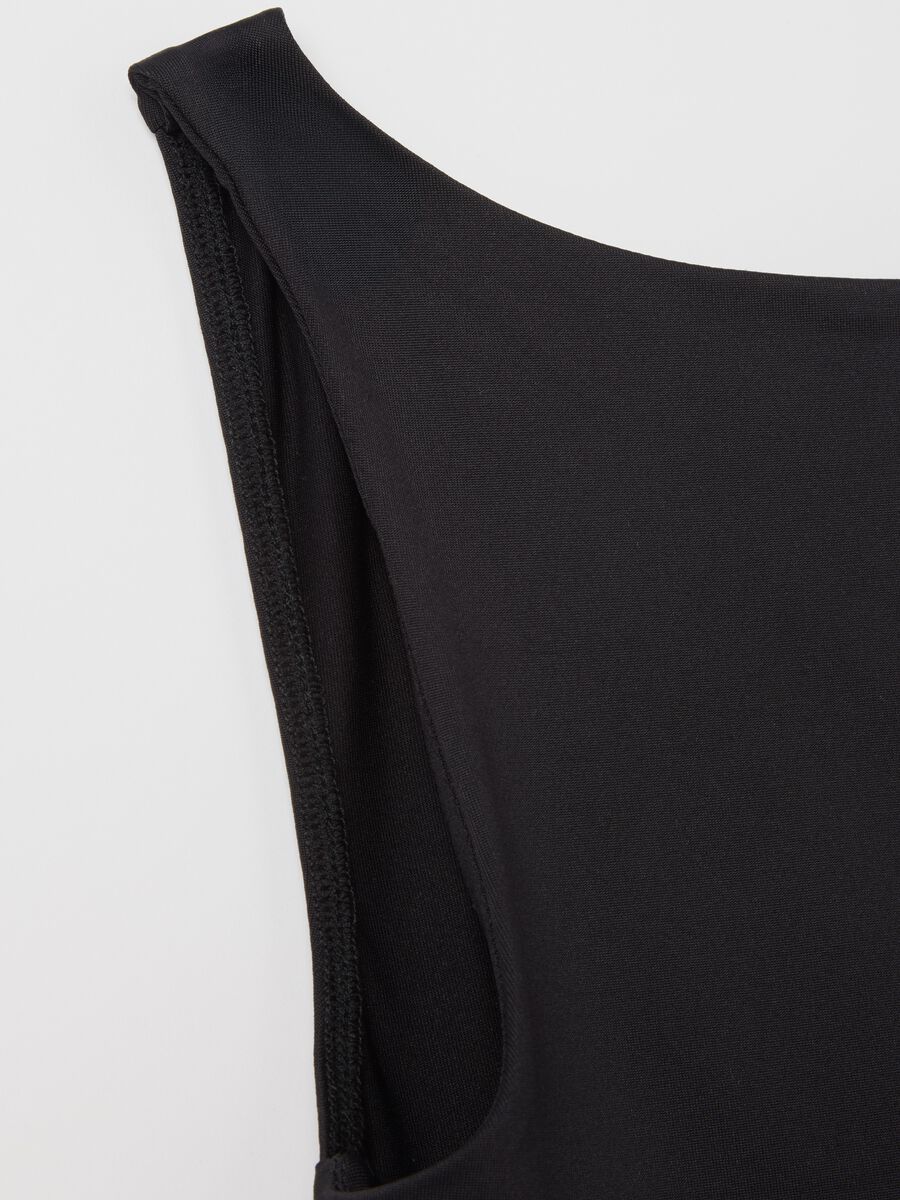 Stretch Black Cropped Top B.Angel_5