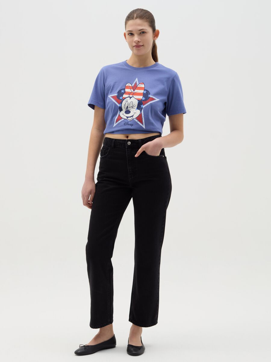Minnie Mouse print T-shirt_1