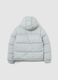 The Iconic Puffer grey hooded jacket for boys_5
