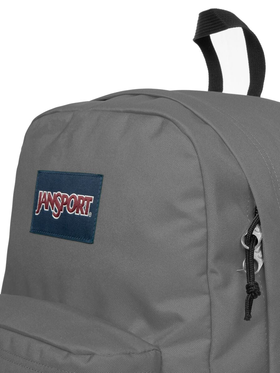 Zaino grigio con tasca frontale_2