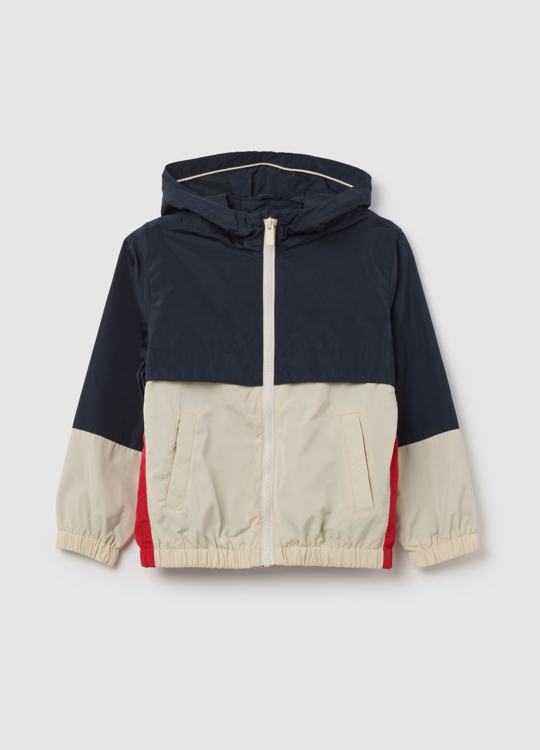Giacca da bambino in tessuto multicolor regular fit