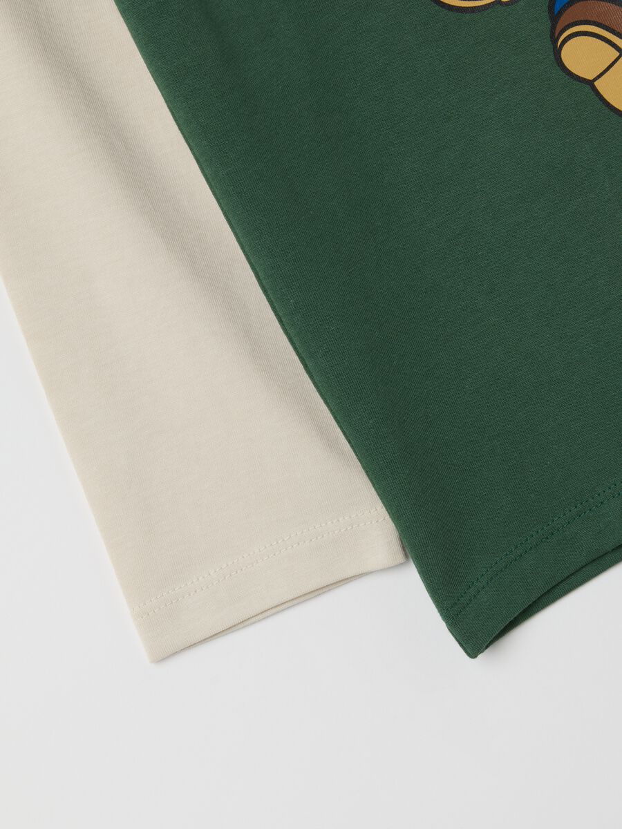 Children's Green Pure Cotton T-Shirt - Regular Fit_3