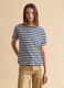 T-shirt in cotone a righe multicolor regular fit_2