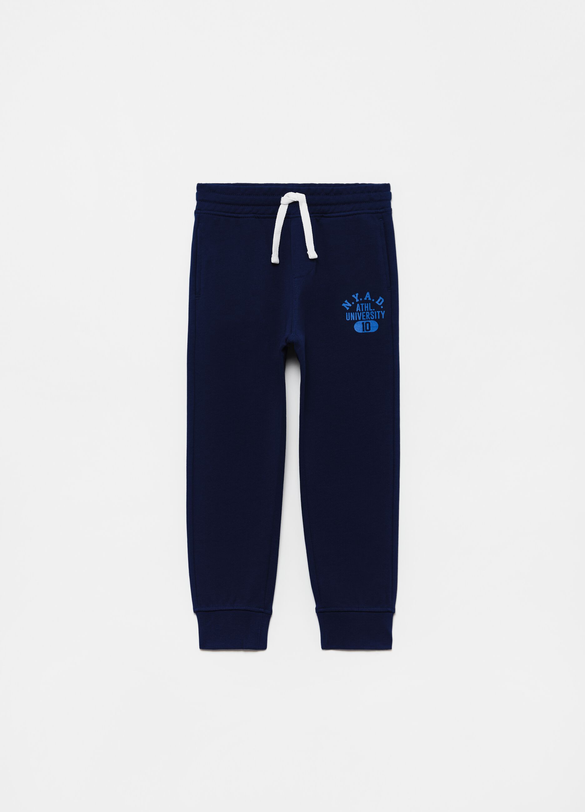 Joggers in French Terry puro cotone