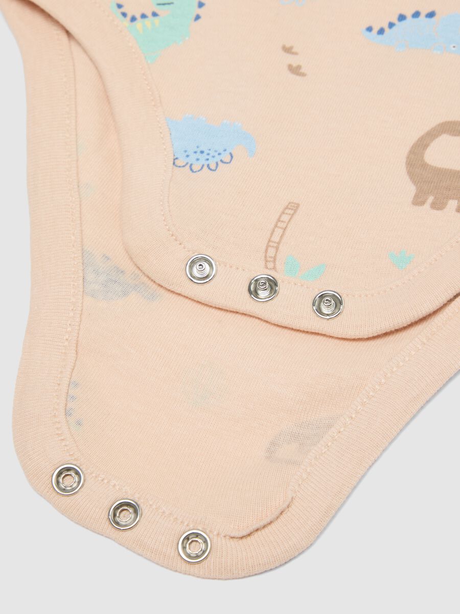 Body in puro cotone multicolor da neonato regular fit_2