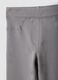 Grey flared treggings in stretch organic cotton with glitter wings_2