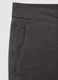 Grey stretch cotton regular fit trousers_5
