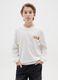 White oversized pure cotton boy's t-shirt_0