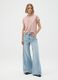 Pink pure cotton regular fit T-shirt_0
