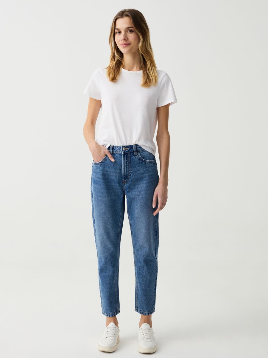 Mum-fit crop jeans_0