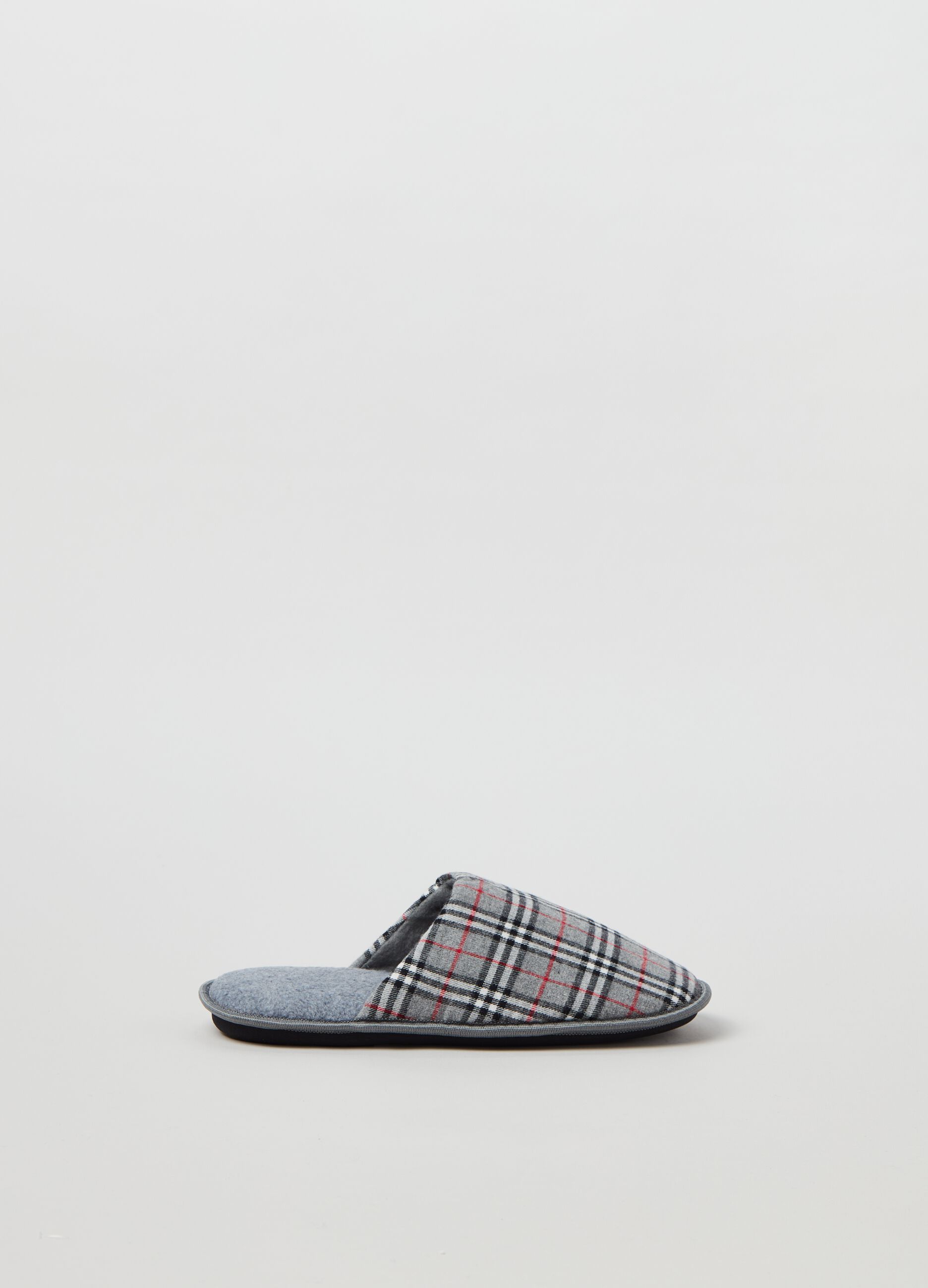 Pantofole invernali tartan_0