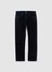 Pure Cotton Blue Denim Trousers Regular Fit_4