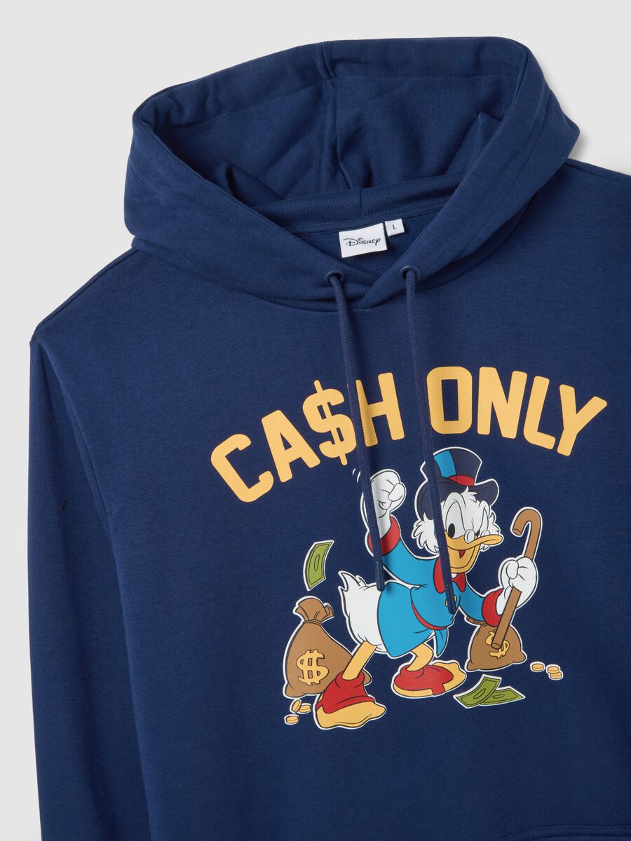 Blue Hoodie with Print_5