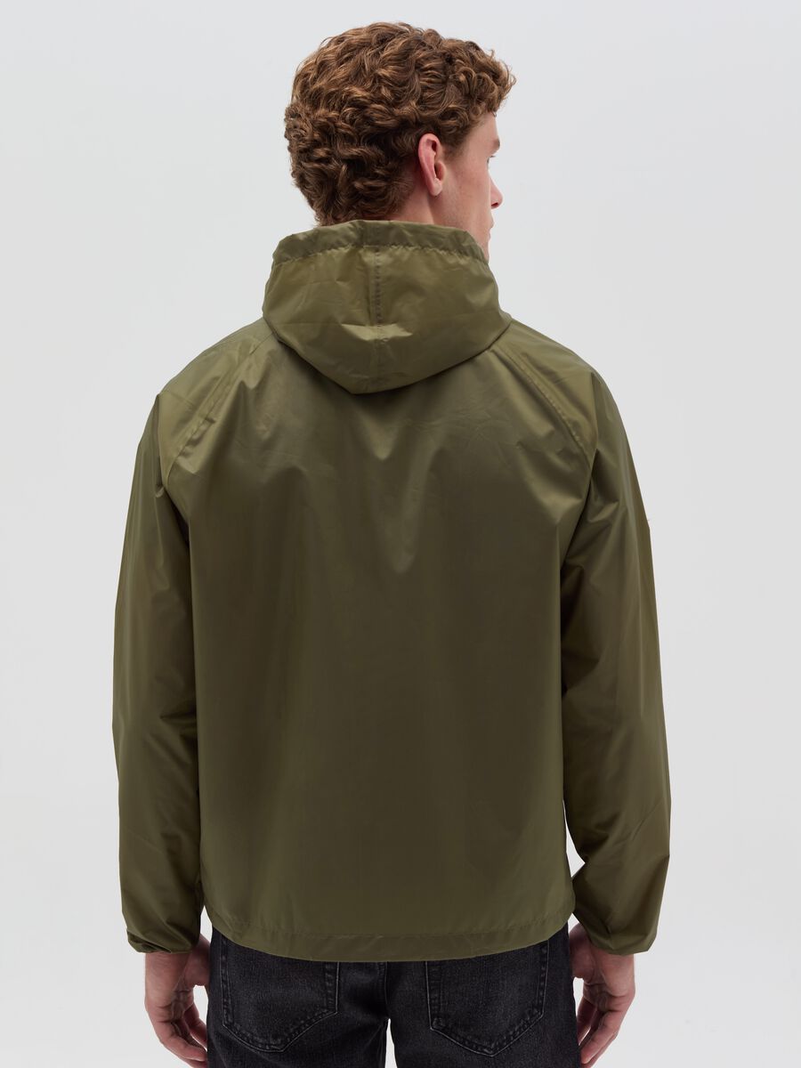 Essential waterproof half-zip jacket_2
