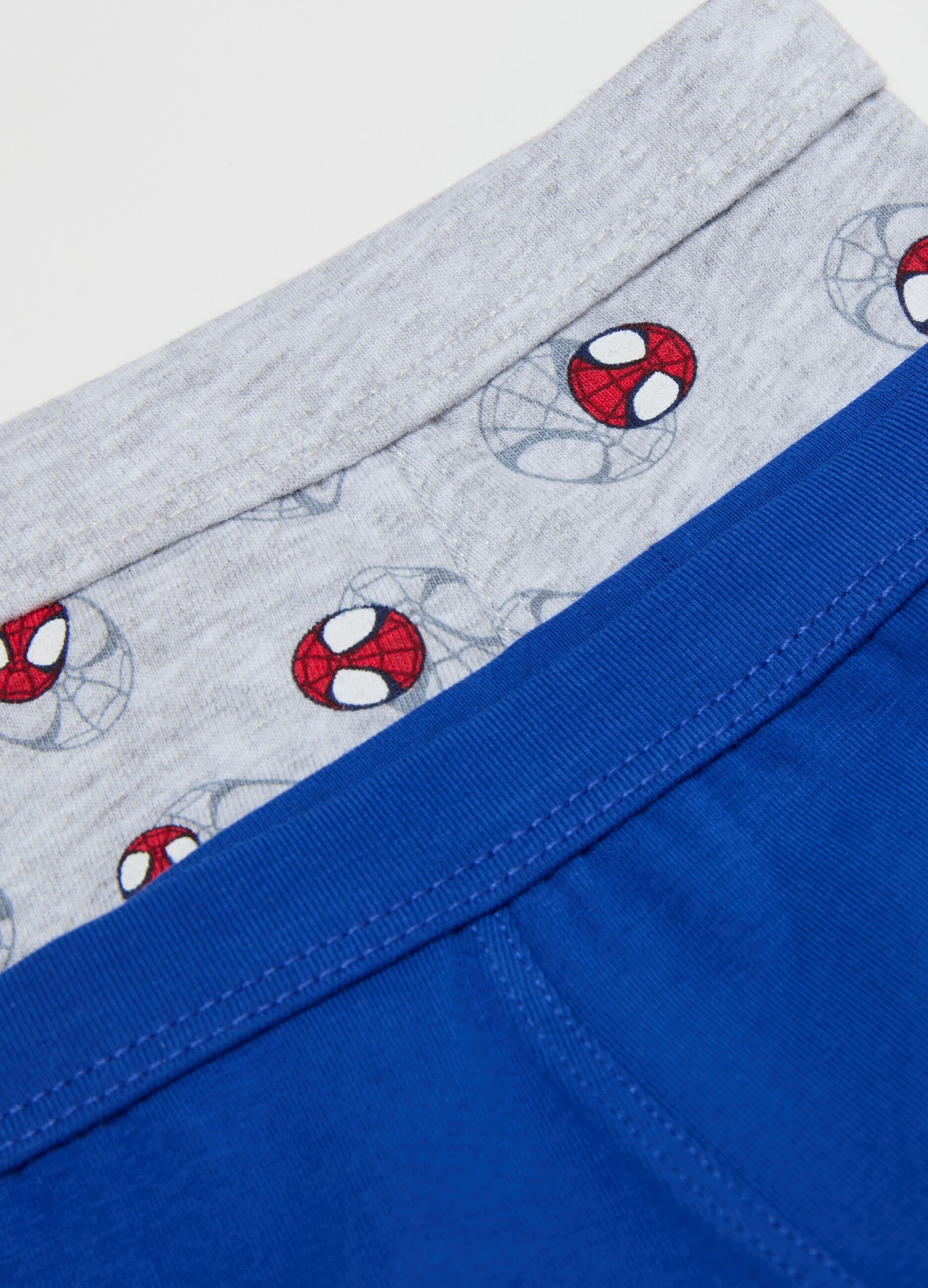 Bipack boxer in cotone stretch stampa Spidey 