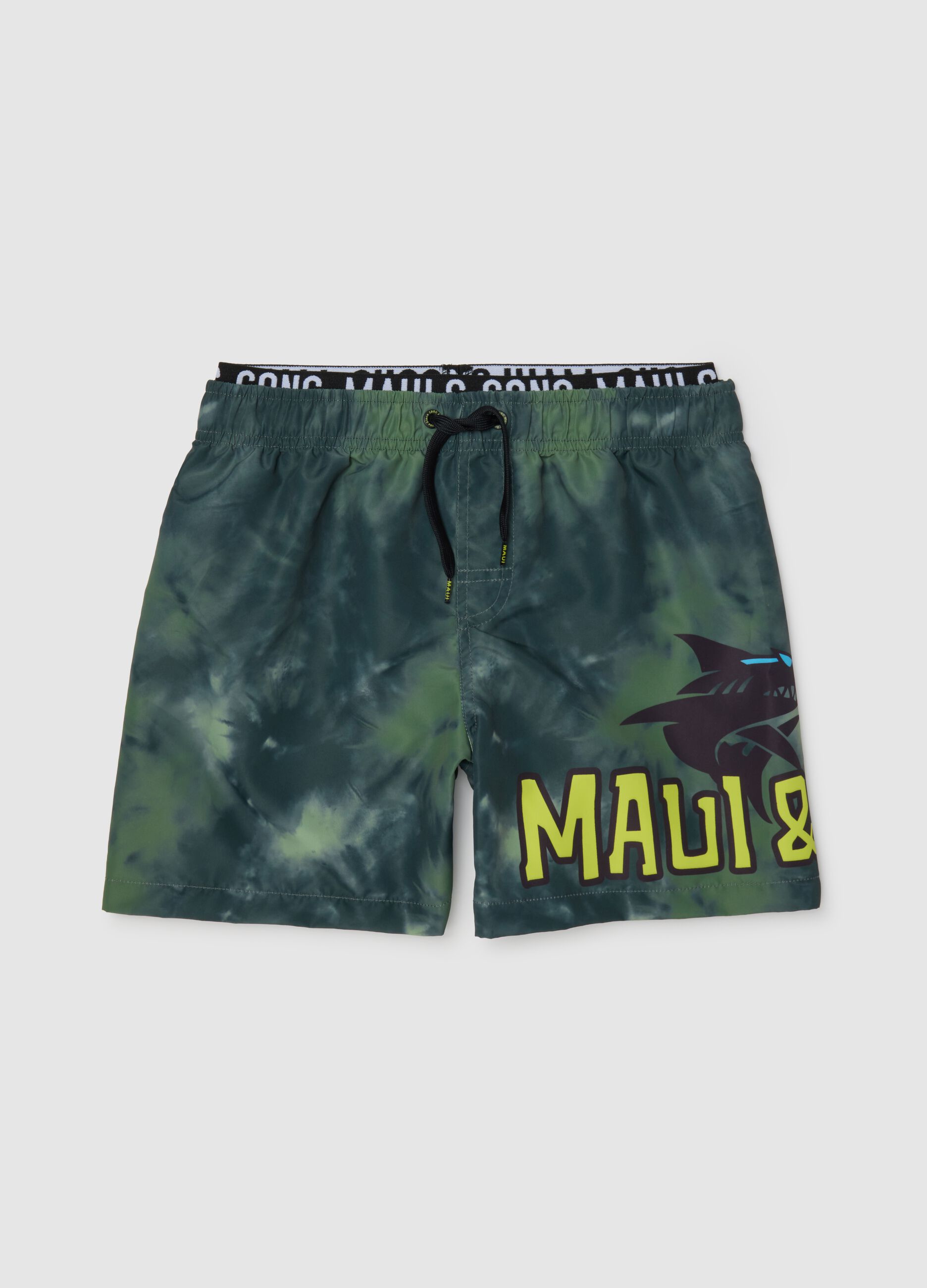Boys' multicoloured regular fit shorts