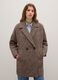 Multicolour check wool-blend oversized coat_2