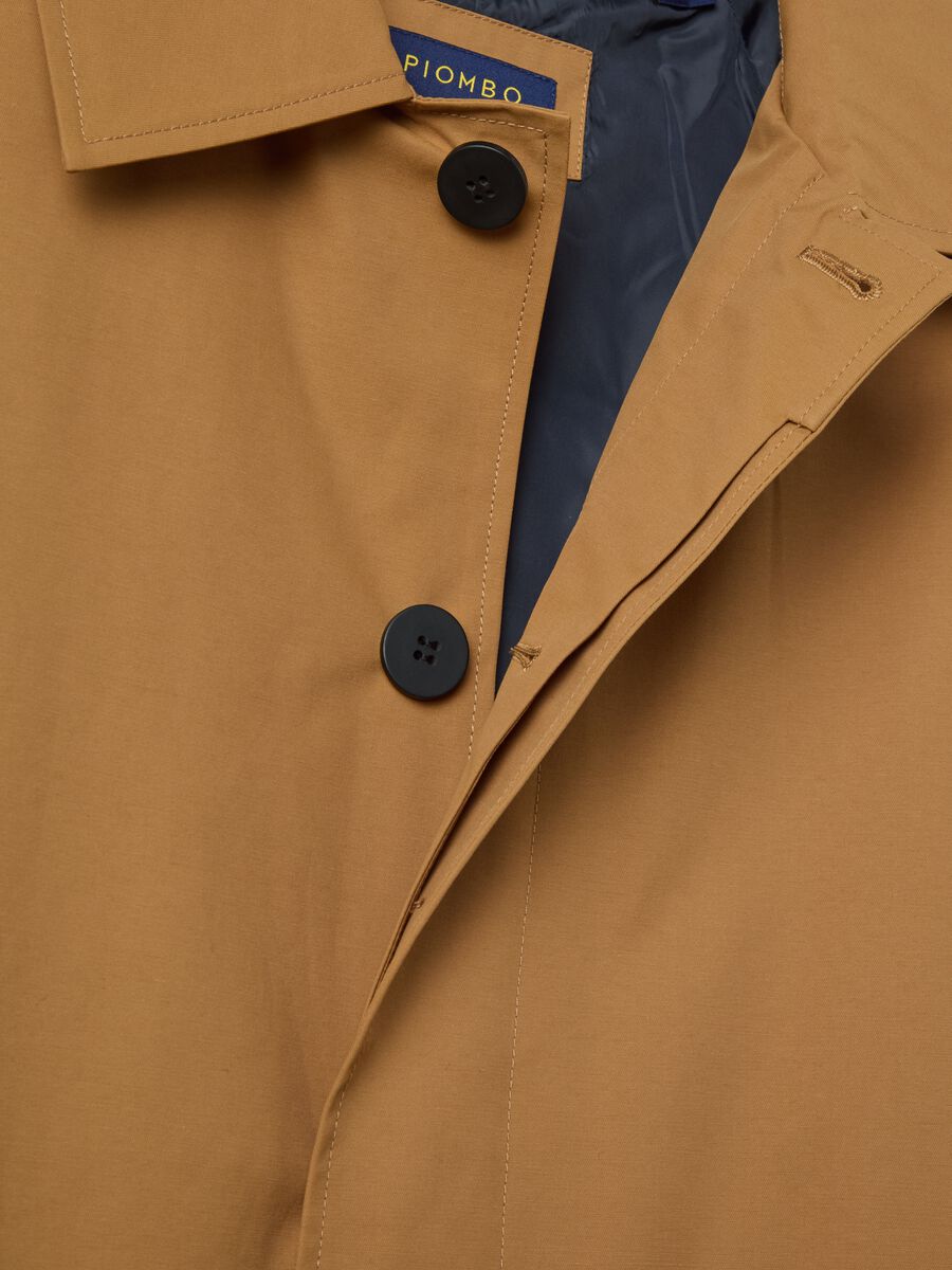 Waterproof trench coat with buttons_2